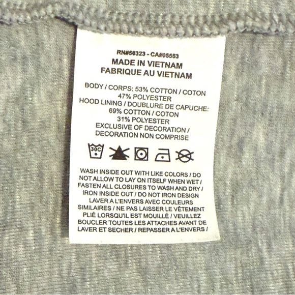 Nike Tech Fleece Hoodie Kids Size M Gray Full Zip Sweatshirt Jacket - Picture 7 of 8